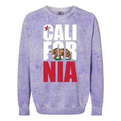 California Republic Bear T Colorblast Crewneck Sweatshirt