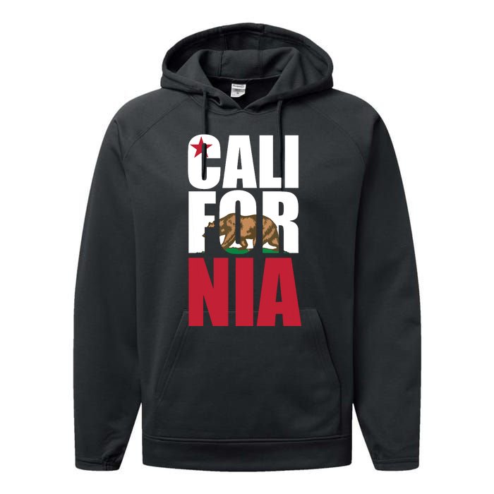 California Republic Bear T Performance Fleece Hoodie