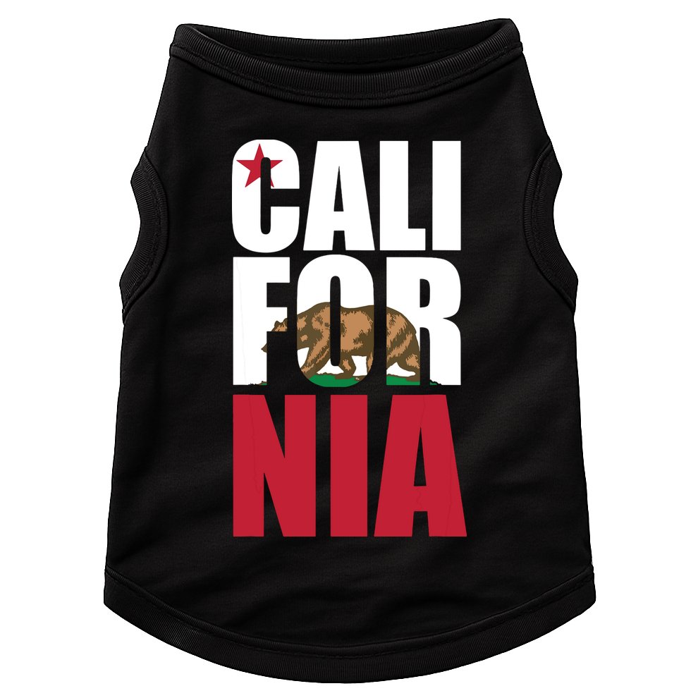 California Republic Bear T Doggie Tank