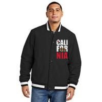 California Republic Bear T Insulated Varsity Jacket