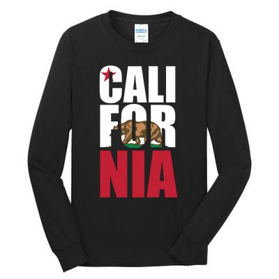 California Republic Bear T Tall Long Sleeve T-Shirt