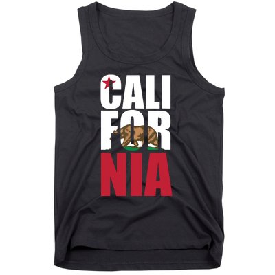 California Republic Bear T Tank Top