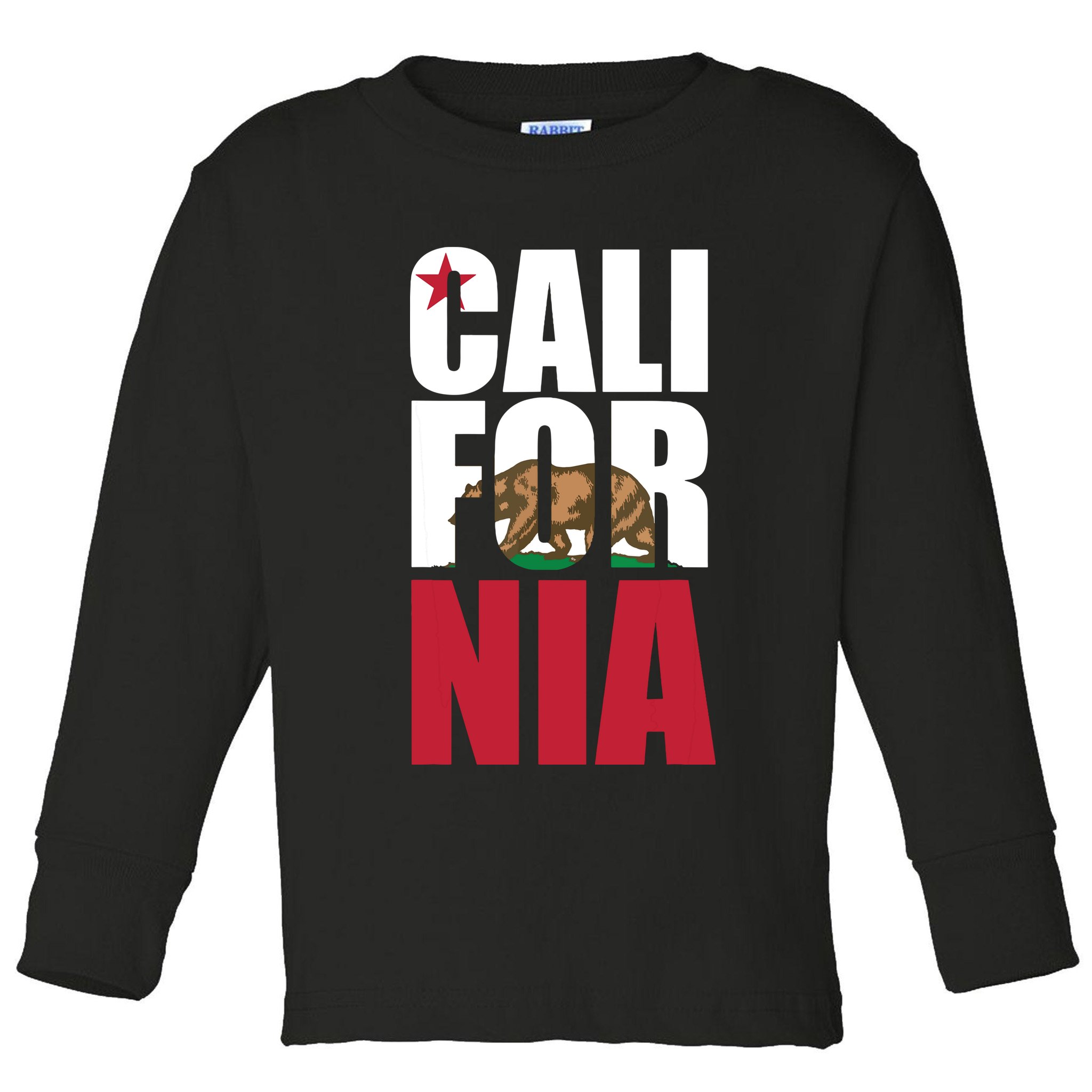 California Republic Bear T Toddler Long Sleeve Shirt