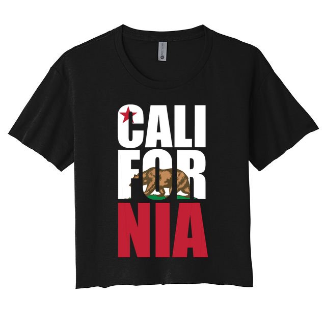 California Republic Bear T Crop Top