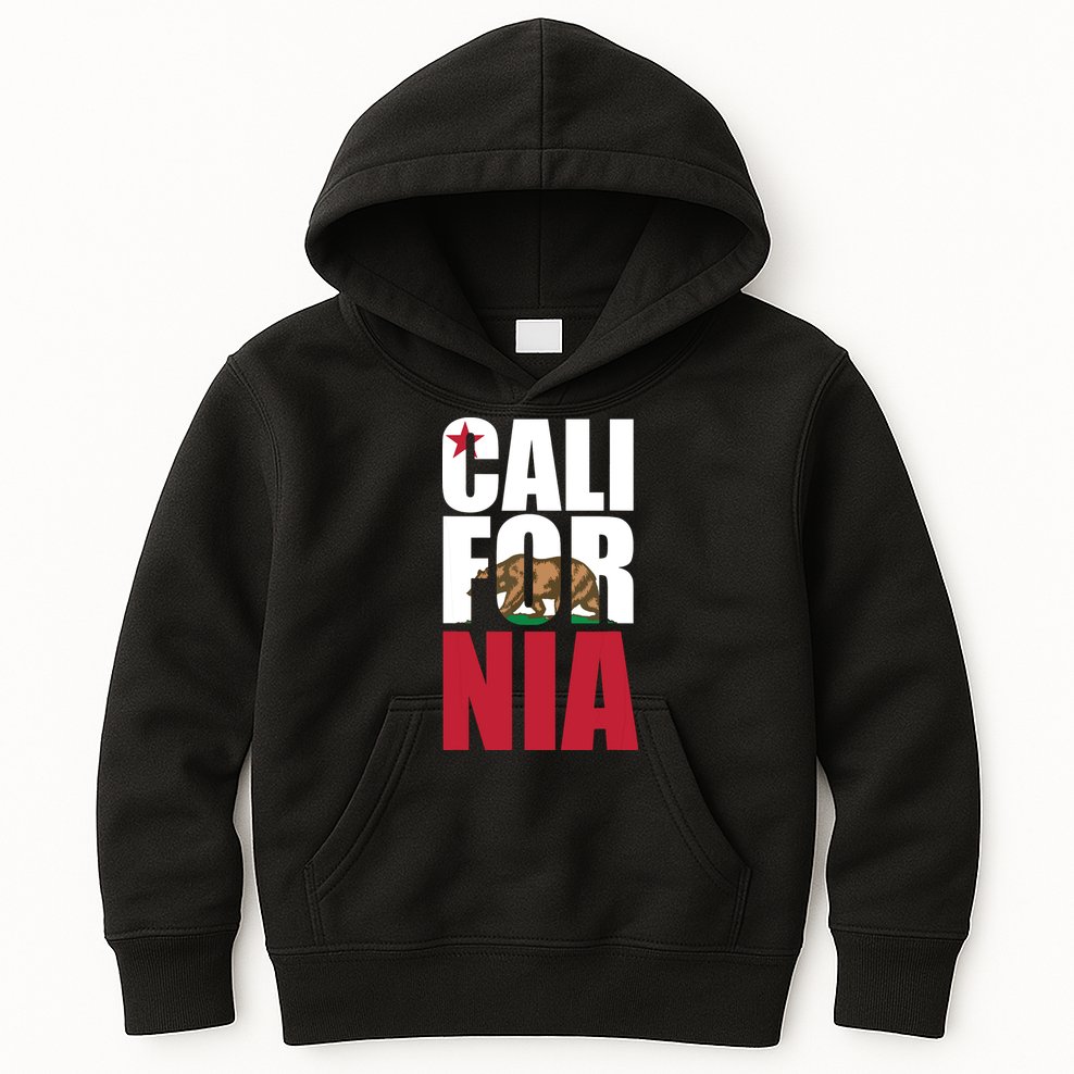 California Republic Bear T Kids Hoodie