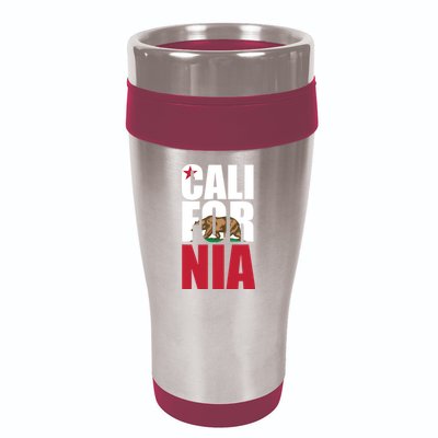 California Republic Bear T 16oz Travel Tumbler