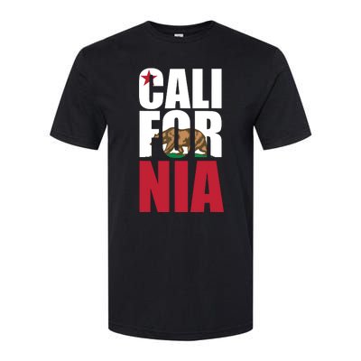 California Republic Bear T Softstyle CVC T-Shirt