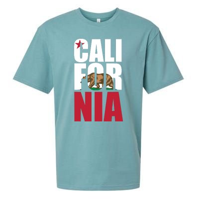 California Republic Bear T Sueded Cloud Jersey T-Shirt