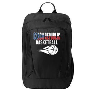 Czech Republic Basketball Lovers Jersey Czech Sport Fans City Backpack