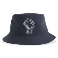 Civil Rights Black Power Fist March For Justice Sustainable Bucket Hat