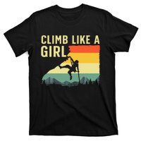 Cool Rock Climbing Mountain Rock Climbers T-Shirt