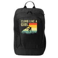 Cool Rock Climbing Mountain Rock Climbers City Backpack