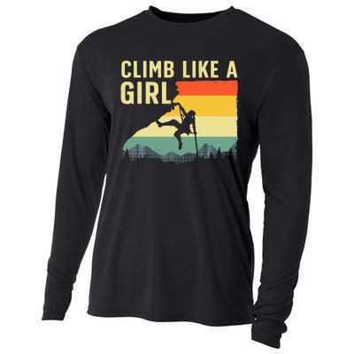 Cool Rock Climbing Mountain Rock Climbers Cooling Performance Long Sleeve Crew