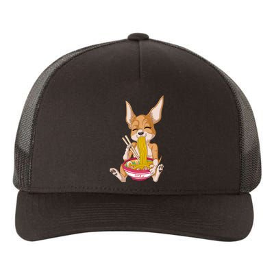 Chihuahua Ramen Yupoong Adult 5-Panel Trucker Hat