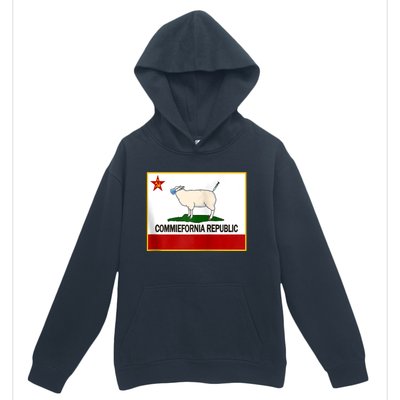 Commiefornia Republic California State Flag Funny Sheeple Urban Pullover Hoodie