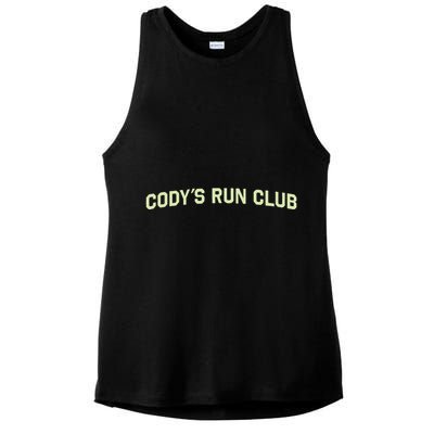 CodyS Run Club Performance Vest Ladies PosiCharge Tri-Blend Wicking Tank