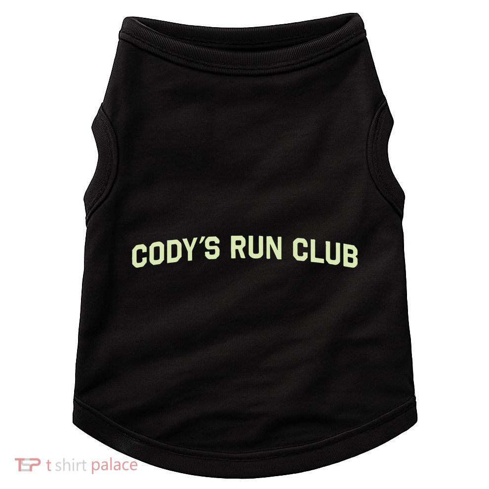 CodyS Run Club Performance Vest Doggie Tank