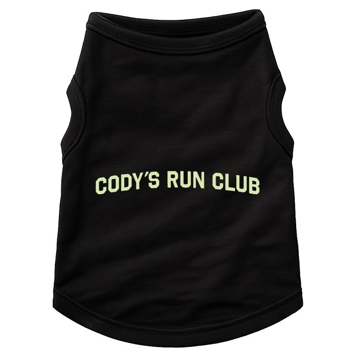 CodyS Run Club Performance Vest Doggie Tank