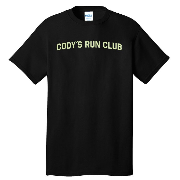 CodyS Run Club Performance Vest Tall T-Shirt