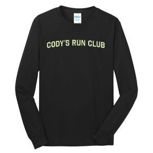 CodyS Run Club Performance Vest Tall Long Sleeve T-Shirt