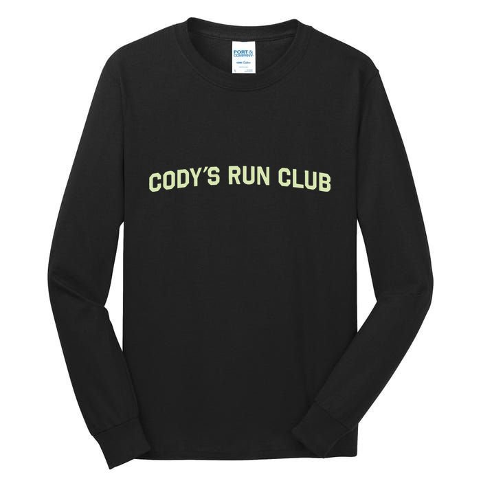 CodyS Run Club Performance Vest Tall Long Sleeve T-Shirt