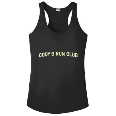 CodyS Run Club Performance Vest Ladies PosiCharge Competitor Racerback Tank