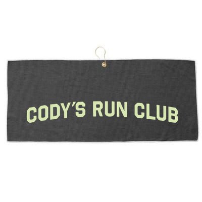 CodyS Run Club Performance Vest Large Microfiber Waffle Golf Towel