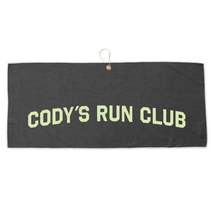CodyS Run Club Performance Vest Large Microfiber Waffle Golf Towel