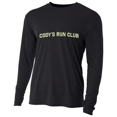 CodyS Run Club Performance Vest Cooling Performance Long Sleeve Crew