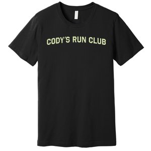 CodyS Run Club Performance Vest Premium T-Shirt