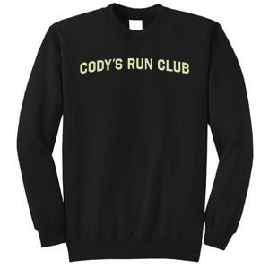 CodyS Run Club Performance Vest Tall Sweatshirt