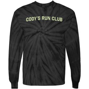 CodyS Run Club Performance Vest Tie-Dye Long Sleeve Shirt