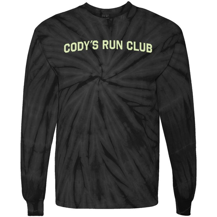 CodyS Run Club Performance Vest Tie-Dye Long Sleeve Shirt