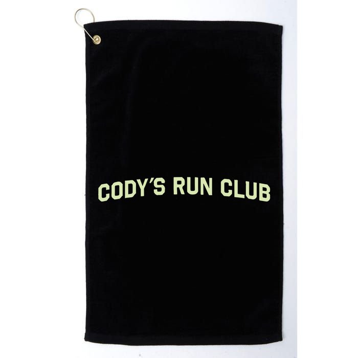 CodyS Run Club Performance Vest Golf Towel