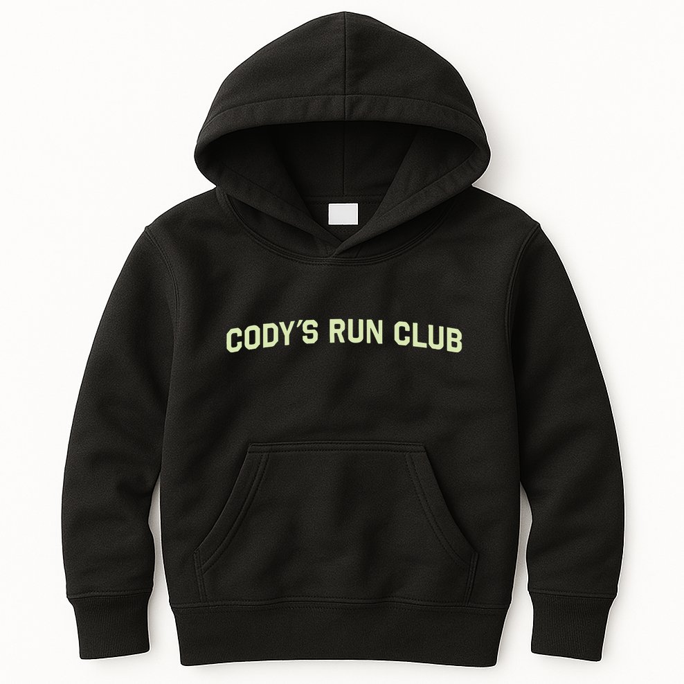 CodyS Run Club Performance Vest Kids Hoodie