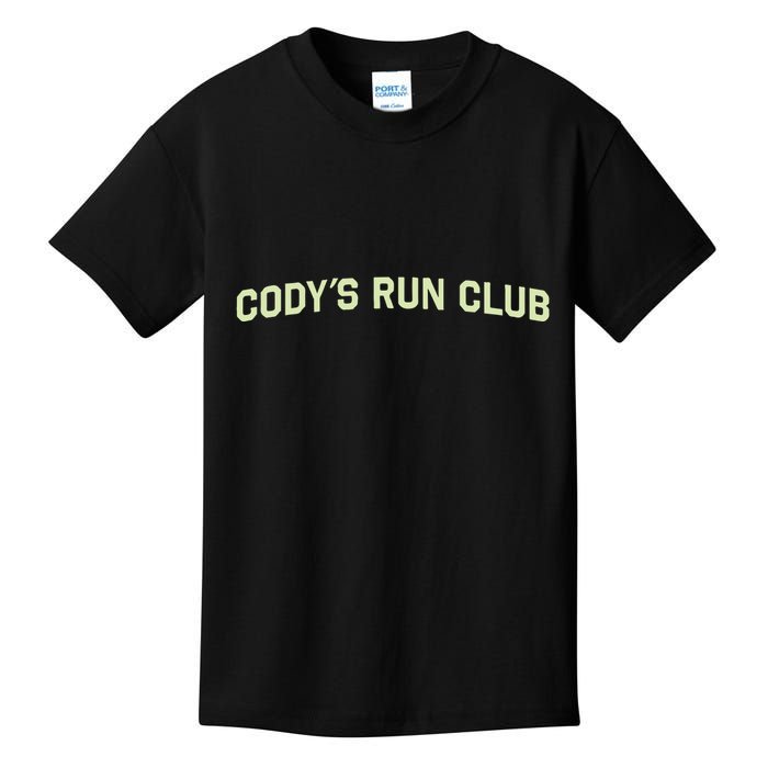 CodyS Run Club Performance Vest Kids T-Shirt