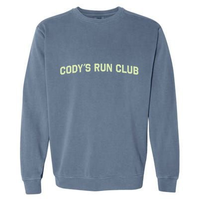 CodyS Run Club Performance Vest Garment-Dyed Sweatshirt