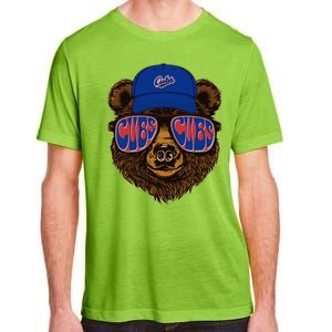 Cool Retro Cubs Bear Adult ChromaSoft Performance T-Shirt