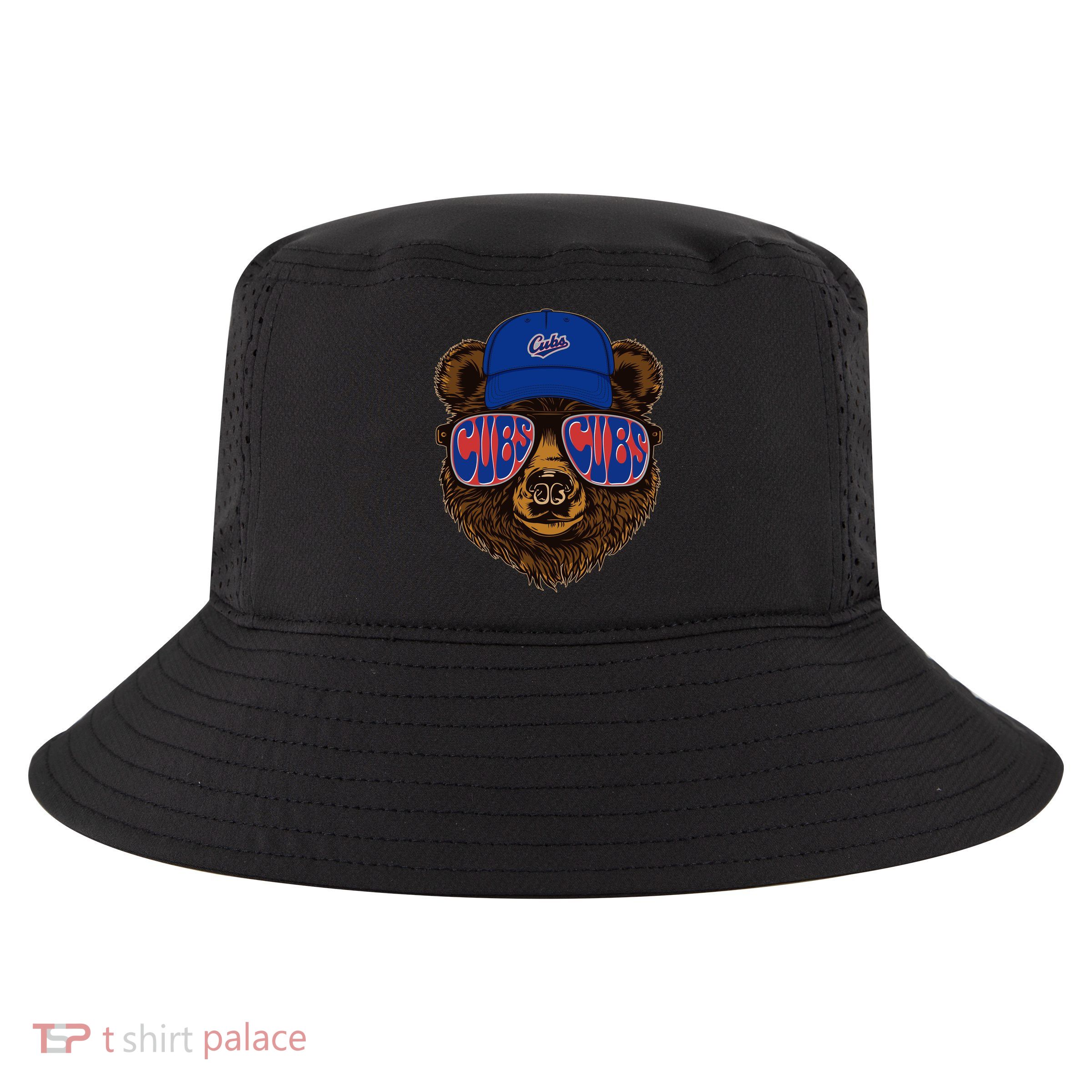 Cool Retro Cubs Bear Cool Comfort Performance Bucket Hat