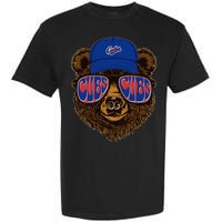 Cool Retro Cubs Bear Garment-Dyed Heavyweight T-Shirt