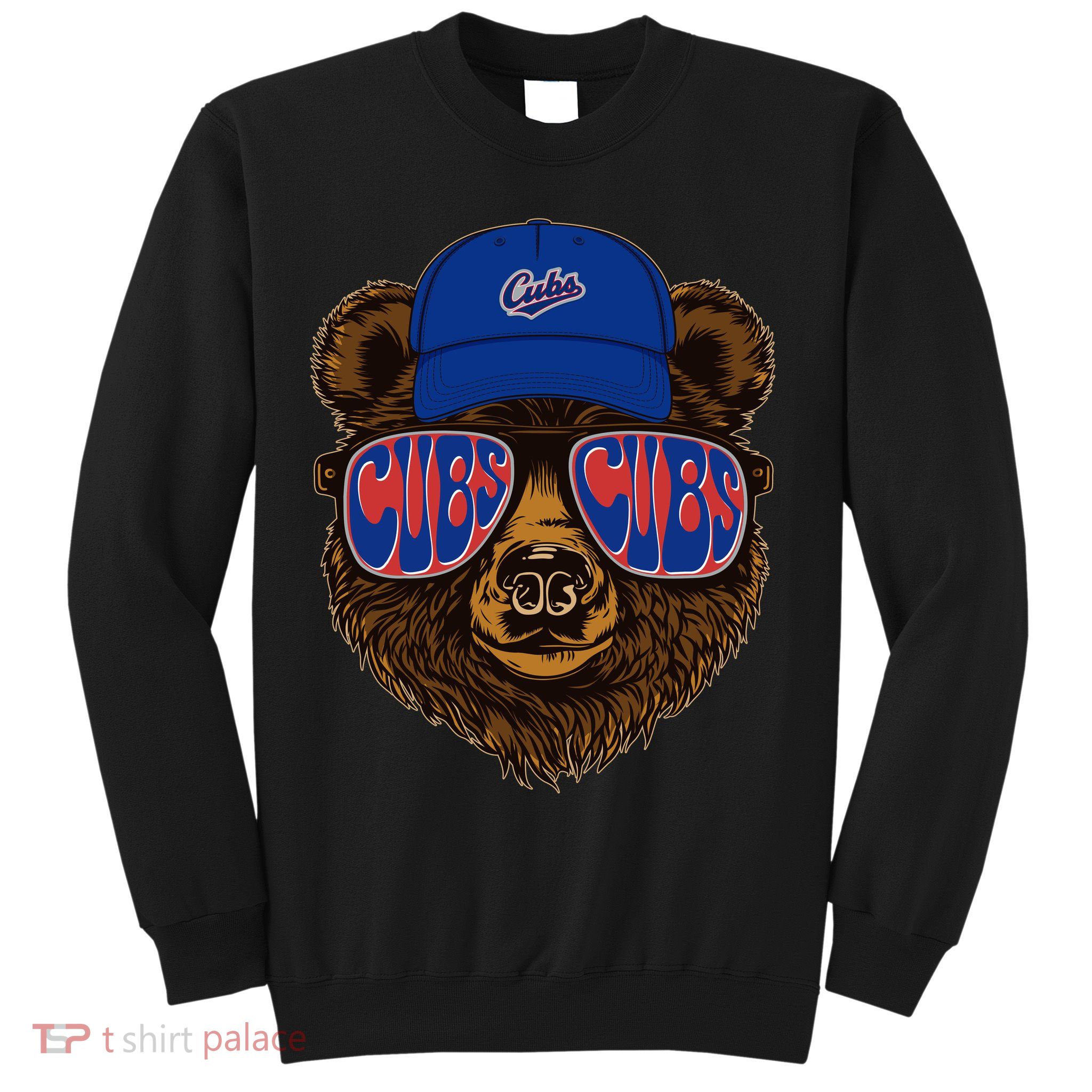 Cool Retro Cubs Bear Sweatshirt