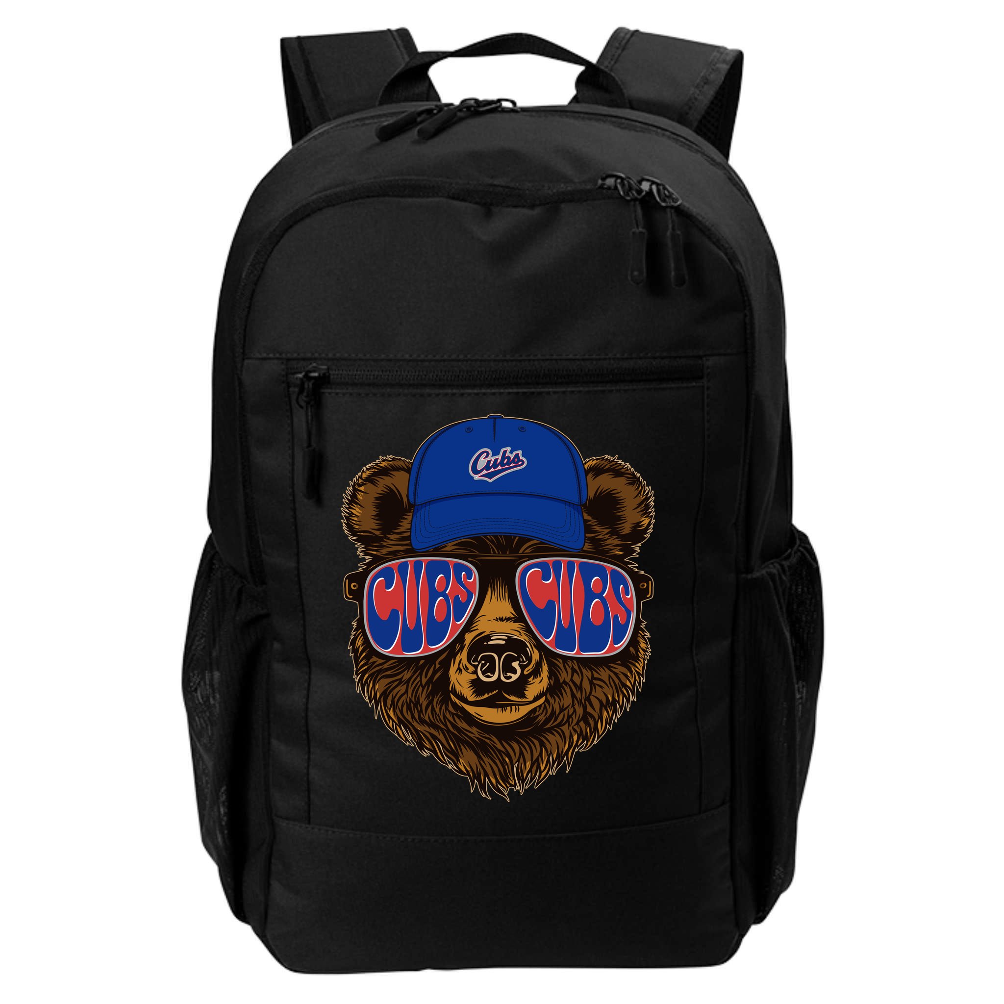 Cool Retro Cubs Bear Backpack