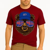 Cool Retro Cubs Bear Cooling Performance Crew T-Shirt