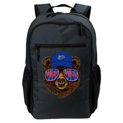 Cool Retro Cubs Bear Daily Commute Backpack