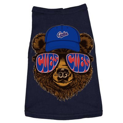 Cool Retro Cubs Bear Doggie Tank