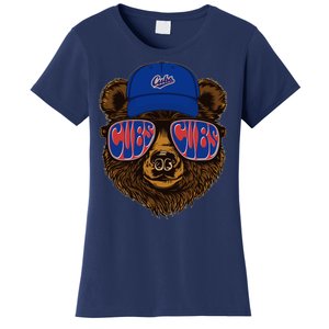 Cool Retro Cubs Bear Women's T-Shirt