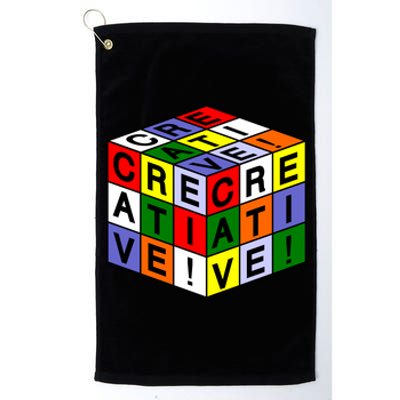 Creative Rubik's Cube Platinum Collection Golf Towel