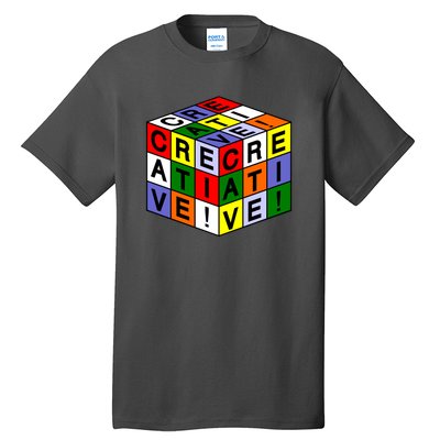 Creative Rubik's Cube Tall T-Shirt