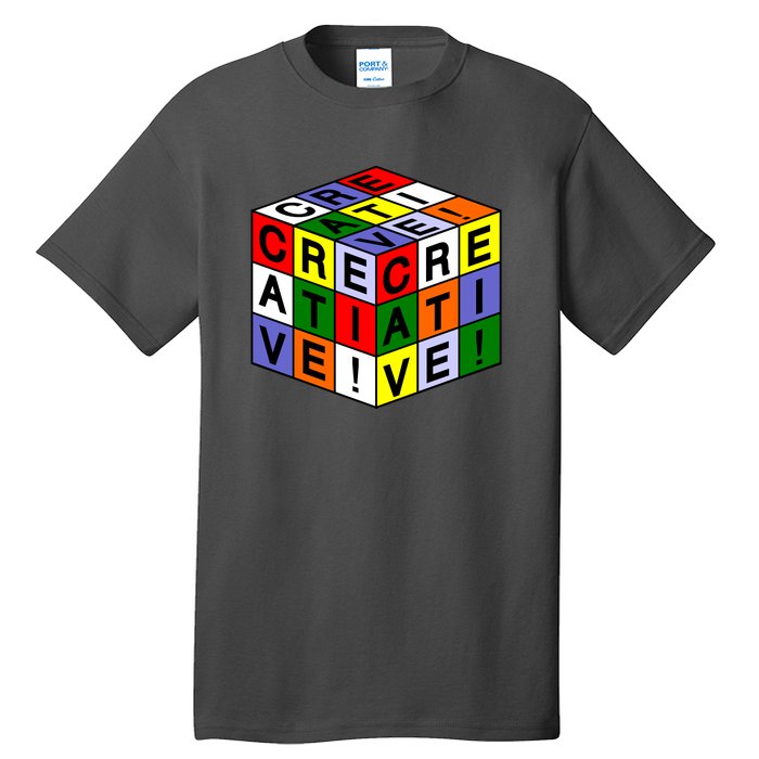 Creative Rubik's Cube Tall T-Shirt