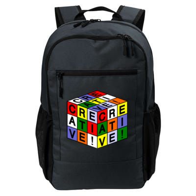 Creative Rubik's Cube Daily Commute Backpack